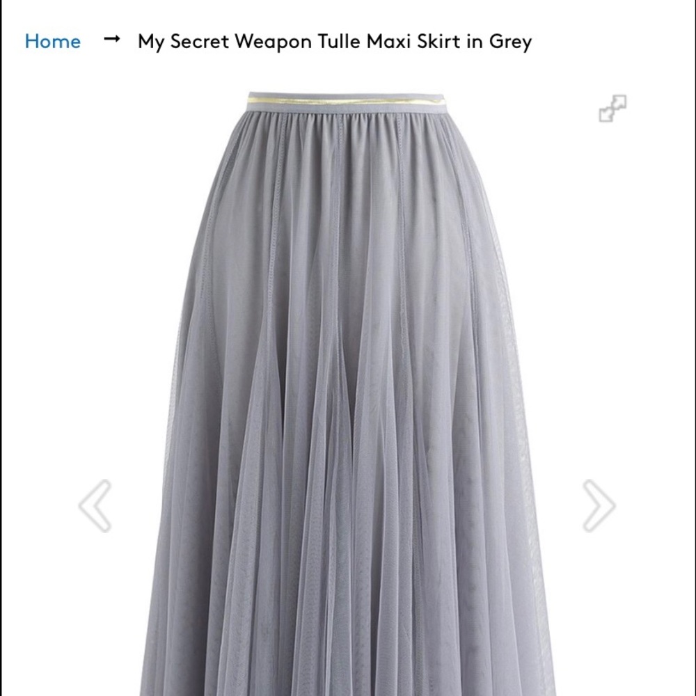 Chic Wish Secret Weapon Tulle Maxi Large/ X Large